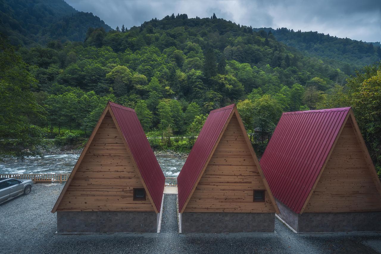 Kiyi Bungalov Çamlıhemşin Exterior foto